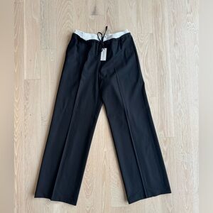 Aritzia Babaton Black Wool Pants size small - video included